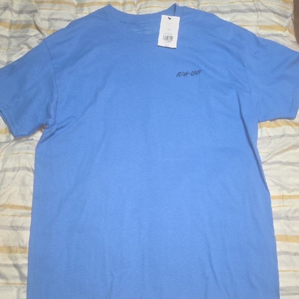 Men's Blue Short Sleeve Tee 50 For All 4
